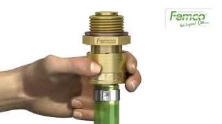 Quick Drain oil drain plug Femco ® Drain Technology [upl. by Eaner]