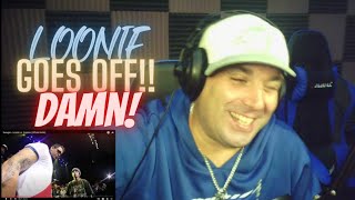 Loonie vs Dizaster Official Battle Shakes  P Reacts [upl. by Shanta]