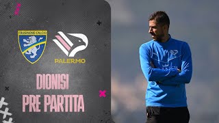 🎙Verso FrosinonePalermo Dionisi in conferenza stampa [upl. by Enomis]