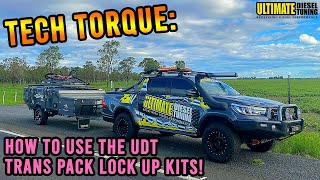 Rob steps you through how to use your UDT Trans Pack LockUp function [upl. by Siryt]