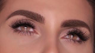 How to apply False Lashes for Beginners  Ali Andreea [upl. by Anirak]