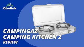 Campingaz Camping Kitchen 2 kooktoestel review  Obelink [upl. by Gleason]