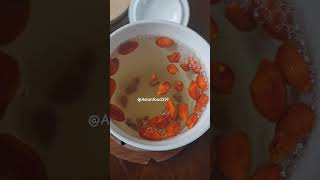 枸杞茶 making Chinese wolfberry tea asianfood319 afternoontea shorts viralvideo trending video [upl. by Anzovin383]