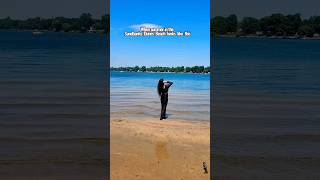 Sandbanks Dunes Beach  Underrated Ontario Beach ⛱️ 😍 shorts travel beach fyp summer [upl. by Eckel]