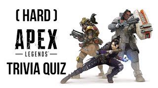 Apex Legends Trivia Quiz  Hard Difficulty [upl. by Rosene512]