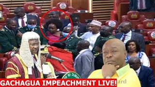 BREAKING LIVE DRAMA AS DP GACHAGUAS IMPEACHMENT OFFICIALY BEGINS IN PARLIAMENT🔥 [upl. by Lorilyn]