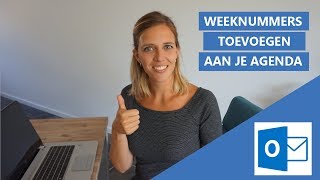 Weeknummers in je Agenda toevoegen 📅 [upl. by Hairahcaz682]