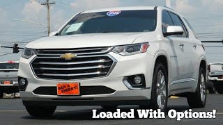 For Sale  2018 Chevrolet Traverse High Country AWD  Review [upl. by Cos907]