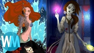 Top 10 des ORIGINES GLAUQUES derrière les DISNEY [upl. by Monro]