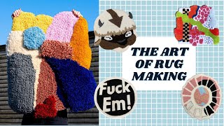 The Art of Rug Making  TikTok Rug Tufting Compilation Part 2 [upl. by Ardra699]