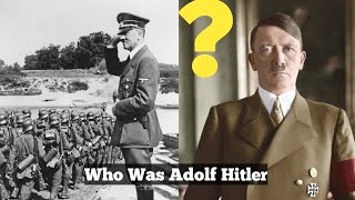 Adolf Hitler Who Was Hitler Fast Facts  History [upl. by Jill953]