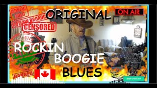 ORIGINAL ROCKIN BOOGIE BLUES IN E ONE TIME [upl. by Jed]