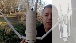 Antenne wifi puissante portée 200m amp répéteur  extérieur  24 ET 5 GHZ  PEARLTVFR [upl. by Ottavia629]