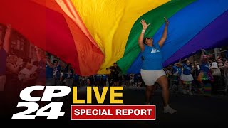 CP24 LIVE 2024 Toronto Pride Parade [upl. by Aerehs]