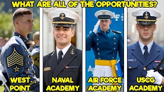 Every US Military Service Academy Explained What are they like [upl. by Qahsi]