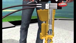 How does a Jackhammer Work  How Stuff Works  How Devices Work in 3D  Science For Kids [upl. by Epolenep591]