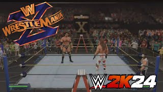 WWE 2K24  Razor Ramon Vs Michaels Showcase All Objectives  Two Titles  One Champion [upl. by Trometer]