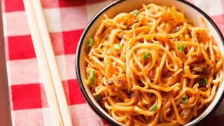 Schezwan Maggi Recipe  Chinese Style Maggi  Maggi Recipes  Quick Street Food Recipes [upl. by Nnaeirrac]