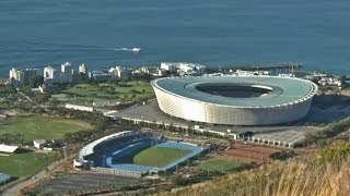 Südafrika Hochgeklappte Sitze in den WMStadien [upl. by Romina60]