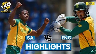 ENG Vs SA Highlights South Africa Beat England By 7 Runs In A Thriller Match I T20 WC 2024 [upl. by Forlini]