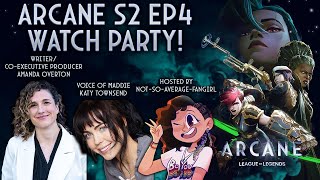 • Arcane S2 Ep4 Watch Party with Amanda Overton and Katy Townsend • [upl. by Enaid]