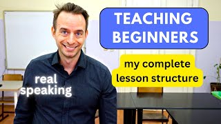 How to Teach English to Beginners Creating a Full Lesson [upl. by Ajat331]