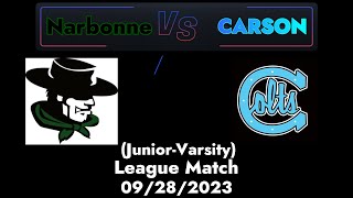 2023 Carson High Girl’s Volleyball JuniorVarsity League Game Narbonne vs Carson [upl. by Fernanda649]