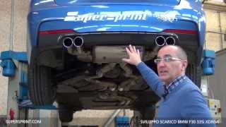 Sviluppo impianto di scarico per BMW F30 335i xDrive 306 Hp 2012 [upl. by Prent]