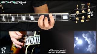 NOIR DESIR  Lhomme pressé  How to play part 12  guitar cover [upl. by Sela25]