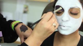 Mexican Sugar Skull Makeup Tutorial  MTV FORA [upl. by Wolfie]