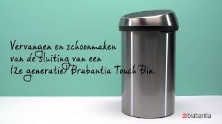 Hoe vervang je het slotje van een Brabantia Touch Bin  Brabantia [upl. by Anivlek]