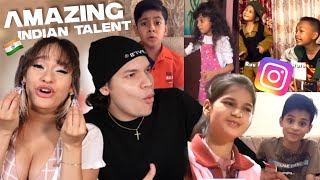 These INDIAN kids are SPECIAL Latinos react to Viral Indian Kid Singers [upl. by Acile80]