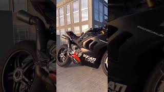 Ducati Panigale V4 SP2 amazing EXHAUST SOUND 2023 [upl. by Melamie]