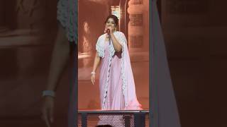 Shreya Ghoshal Live Concert shreyaghoshal music live concert singer performance shorts [upl. by Goulder]