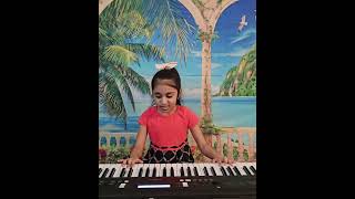 Kal Ho Naa Ho Piano Cover By 6 Yr Old Charisa [upl. by Gnos]