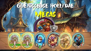 GUÉRISSEUSE HOLLIDAE  MÉCAS Hearthstone Champ de bataille [upl. by Mccormick288]