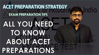 ACET Preparation strategy How To Prepare for ACET Details preparation strategy and tips for exams [upl. by Akissej834]