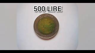 500 LIRE 1982 BIMETALLICA DESCRIZIONE E VALORE [upl. by Hajar]