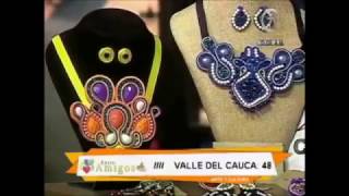 Soutache Paso a Paso en CristoVisión [upl. by Peursem]