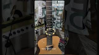 My new Acoustic Guitar Enya Eb x1 Pro [upl. by Adilen942]