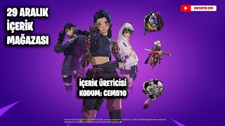 Fortnite 29 Aralık 2022 İçerik Mağazası Siber Casusluk Paketi Geri Geldi [upl. by Lipman]