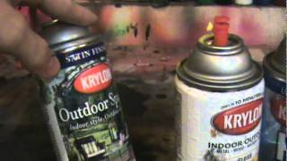 Krylon Spray Paint Review As A Whole Best Types [upl. by Nnylylloh]