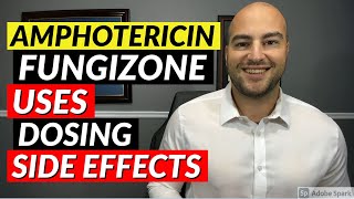 Amphotericin B Fungizone  Uses Dosing Side Effects  Pharmacist Review [upl. by Gisser]