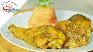 Pollo en Salsa de Ajo  Pollo al Ajillo [upl. by Amol]