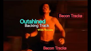 Outshined By Soundgarden  Backing Track With Vocals  To Study For Free [upl. by Aidekal]