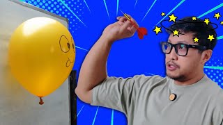 DIZZY BALOON CHALLENGE w AlikkaKalistha [upl. by Shute]