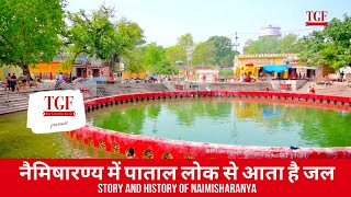 History amp TRUE Story of Naimisharanya temple in HINDI  10 must visit places at Naimisharanya [upl. by Aronle]