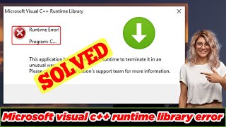 Assertion failure Visual C Runtime Library Application has encountered a userdefined breakpoint [upl. by Hollington597]