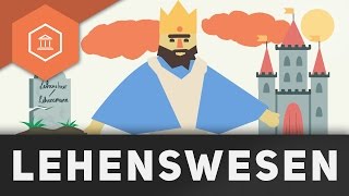 Lehenswesen Grundherrschaft und Feudalismus  Mittelalter einfach erklärt [upl. by Lonnie938]