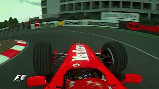 Ferrari F12000 Onboard lap at Monaco 98 [upl. by Yager]